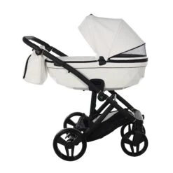 Junama Classic 2 In 1 Pram β Classic White
