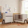 Tutti Bambini Fuori 4in1 2 Piece Nursery Room Set – White Sand/Warm Walnut 2 Tutti Bambini Fuori 4in1 2 Piece Nursery Room Set – White Sand/Warm Walnut -Baby Products 6i6e8