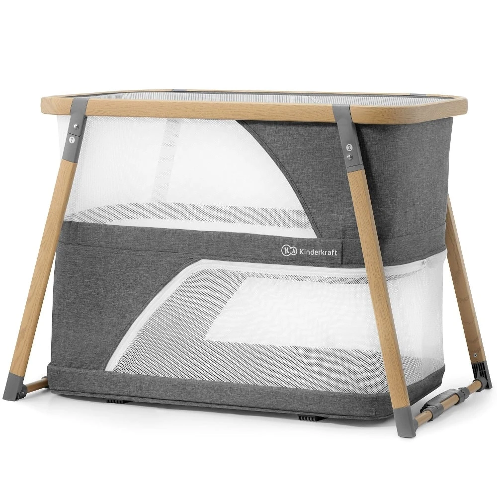 Kinderkraft Sofi 4in1 Grey Crib 3 Kinderkraft Sofi 4in1 Grey Crib