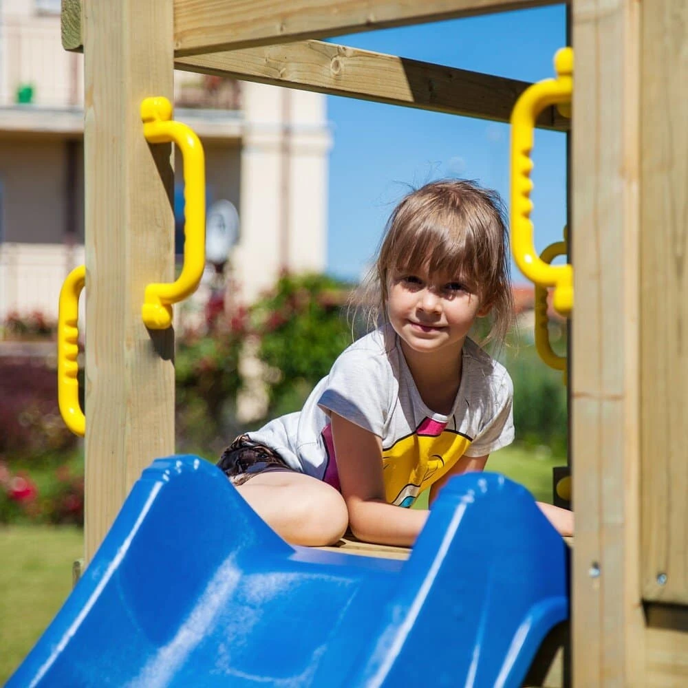 Shire Adventure Peaks Wooden Climbing Frame Fortress 2 7 Shire Adventure Peaks Wooden Climbing Frame Fortress 2 - Image 5