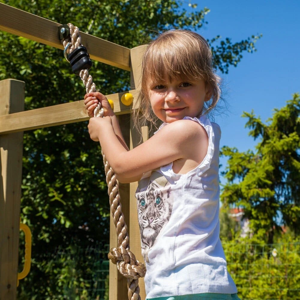 Shire Adventure Peaks Wooden Climbing Frame Fortress 3 8 Shire Adventure Peaks Wooden Climbing Frame Fortress 3 - Image 6