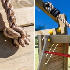 Shire Adventure Peaks Wooden Climbing Frame Fortress 3 25 Shire Adventure Peaks Wooden Climbing Frame Fortress 3 -Baby Products 8019 22091