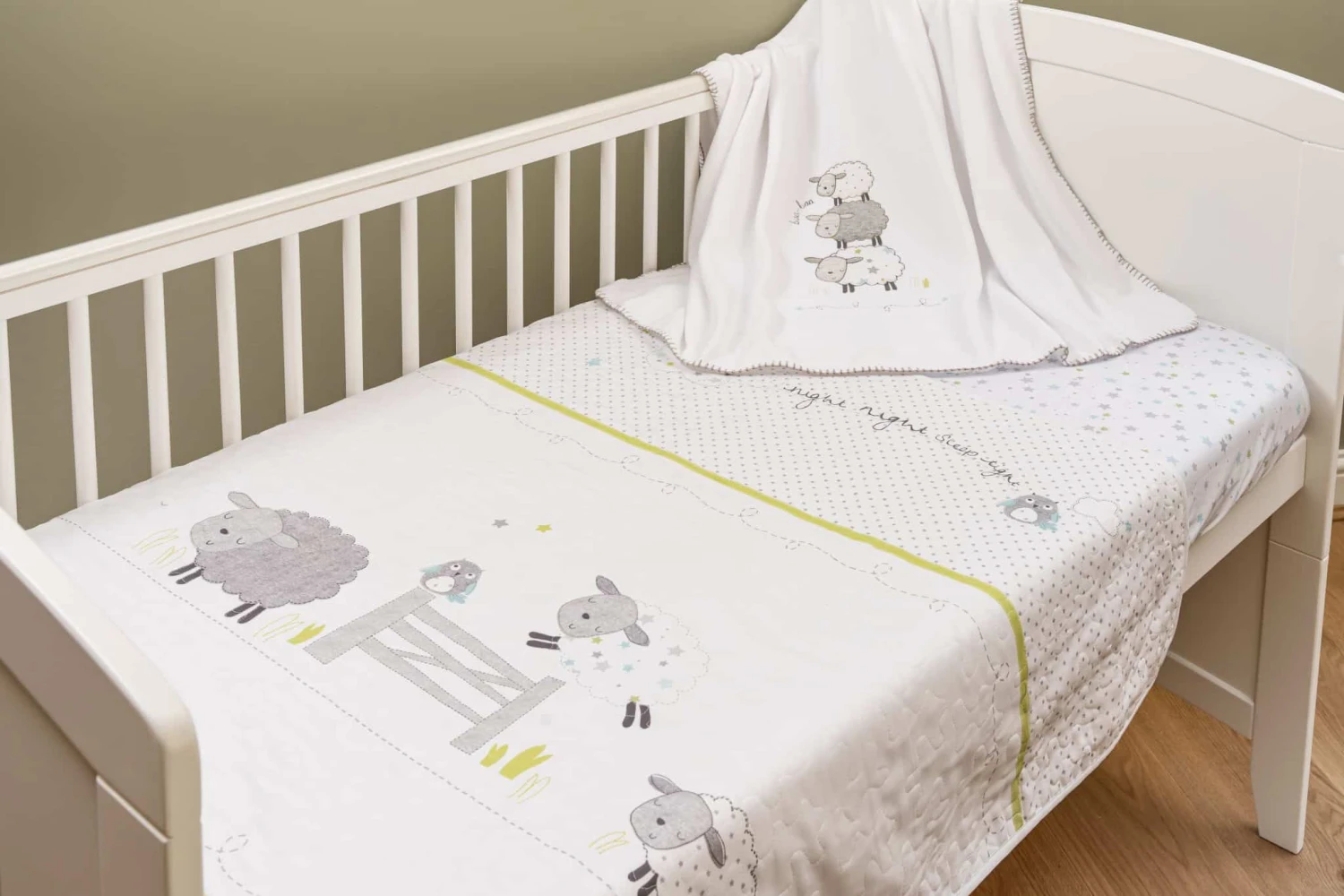 Tutti Bambini Modena Cot Bed – Grey Ash/White 10 Tutti Bambini Modena Cot Bed – Grey Ash/White - Image 8