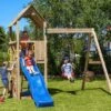 Shire Adventure Peaks Wooden Climbing Frame Fortress 2 1 Shire Adventure Peaks Wooden Climbing Frame Fortress 2 -Baby Products BFRHT5UE68
