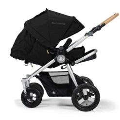Bumbleride Era 2 In 1 Pram – Silver/Black -Baby Products Bumbleride Era Silver Black 2 Infant Mode scaled scaled 1