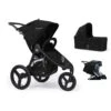 Bumbleride Speed 2 In 1 – Matte Black -Baby Products Bumbleride Speed 2 in 1 Matte Black Stroller Carrycot Raincover scaled 1