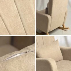 Silver Cross Seville 7 Piece Ultimate Newborn Room Set Bundle – Cashmere/Oak 36 Silver Cross Seville 7 Piece Ultimate Newborn Room Set Bundle – Cashmere/Oak -Baby Products Carmel Nursing Chair 4 3