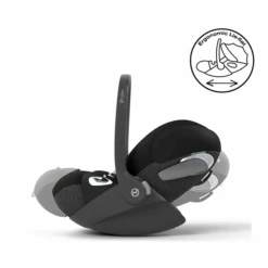 Cybex Cloud T I-Size Car Seat – Sepia Black 12 Cybex Cloud T I-Size Car Seat – Sepia Black -Baby Products Cybex Cloud T i Size Baby Car Seat Sepia Black 5