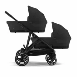 Cybex Gazelle S Twin Pushchair Moon Black With Carrycots 17 Cybex Gazelle S Twin Pushchair Moon Black With Carrycots -Baby Products Cybex Gazelle S Cot Moon Black 5 1