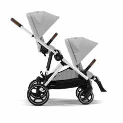 Cybex Gazelle S Twin Pushchair Lava Grey With Second Seat