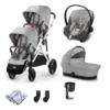 Cybex Gazelle S Newborn And Toddler Bundle Lava Grey