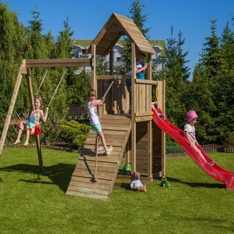 Shire Adventure Peaks Wooden Climbing Frame Fortress 3 15 Shire Adventure Peaks Wooden Climbing Frame Fortress 3 - Image 13