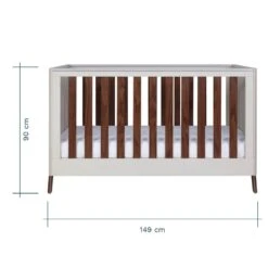 Tutti Bambini Fuori Cot Bed – Warm Walnut/White Sand 19 Tutti Bambini Fuori Cot Bed – Warm Walnut/White Sand -Baby Products DR5