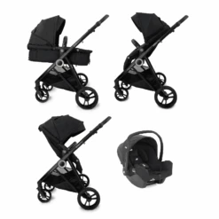 Estilo Bebe Otter I-Size Travel System β Midnight Black