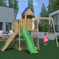 Shire Treehouse Climbing Frame 9 Shire Treehouse Climbing Frame -Baby Products FREY57