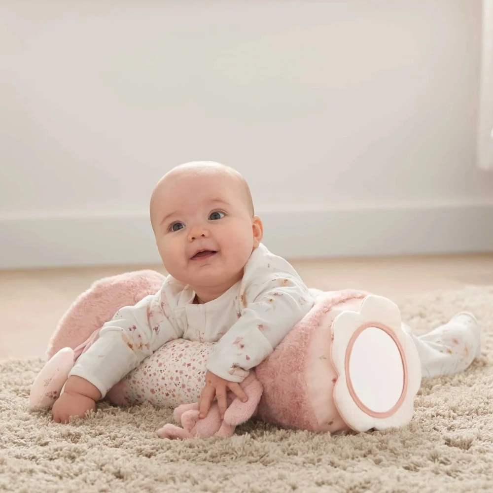 Mamas & Papas Tummy Time Roll – Pink 3 Mamas & Papas Tummy Time Roll – Pink
