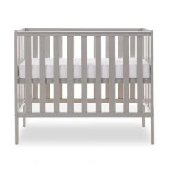 Obaby Bantam Space Saver Cot – Warm Grey 10 Obaby Bantam Space Saver Cot – Warm Grey -Baby Products GJTU67