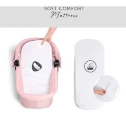 Hauck Eagle 4S Pink Carrycot -Baby Products Hauck Eagle 4S Pink Carrycot2