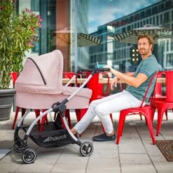 Hauck Eagle 4S Pink Carrycot -Baby Products Hauck Eagle 4S Pink Carrycot8