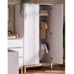 Obaby Astrid 4in1 4 Piece Nursery Room Set/Mattress – White -Baby Products IIOIO 1