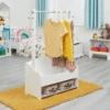 Liberty House Toys Hanging Rail With Extra Storage 1 Liberty House Toys Hanging Rail With Extra Storage -Baby Products JDTGJT
