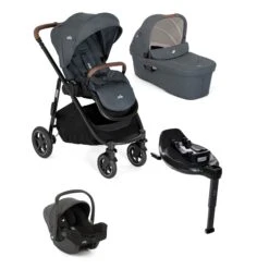 Joie Versatrax Travel System With Rotating Base β Moonlight