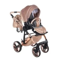 Junama Dolce 2 In 1 Pram – Rose Gold 8 Junama Dolce 2 In 1 Pram – Rose Gold -Baby Products Junama Dolce Rose Gold pushchair