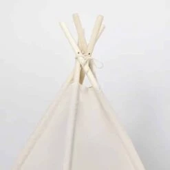 Little Green Sheep Teepee Play Tent – Linen -Baby Products KIDS TEEPEE PLAY TENT LINEN 4