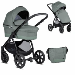Noordi Sole Go 2in1 Pram – Sage