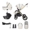 Babymore Kai Travel System Coco With Base – Sandstone -Baby Products Kai Pram Pushchair – Sandstone 6