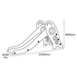 Liberty House Toys Green And Gold Kids Rocket Slide 14 Liberty House Toys Green And Gold Kids Rocket Slide -Baby Products LHT191WH dims 900x