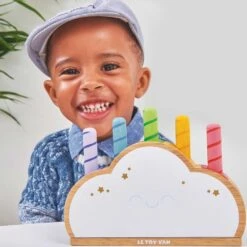 Le Toy Van Rainbow Cloud Pop -Baby Products Le Toy Van Rainbow Cloud Pop3