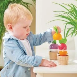 Le Toy Van Stacking Veggies 12 Le Toy Van Stacking Veggies -Baby Products Le Toy Van Stacking Veggies2