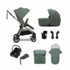 Mamas & Papas Strada Cabriofix I-Size Travel System – Ivy -Baby Products Mamas Papas Strada ivy with cariofix 2