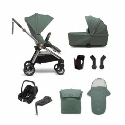 Mamas & Papas Strada Cabriofix I-Size Travel System – Ivy