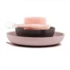 Nattou Pink Silicone Tableware 4pc Set 2 Nattou Pink Silicone Tableware 4pc Set -Baby Products NATSIL87776339485775