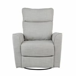 Obaby Savannah Swivel Glider Recliner Chair – Pebble -Baby Products Obaby Savannah Swivel Glider Recliner Chair Pebble 3