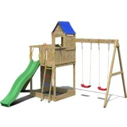 Shire Treehouse Climbing Frame 11 Shire Treehouse Climbing Frame -Baby Products RY765