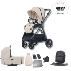 Didofy Stargazer 9 Pram Bundle – Sand (Outlet)