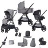 Didofy Stargazer 11 Piece Isofix Travel System Bundle – Grey -Baby Products Stargazer Bundle Grey