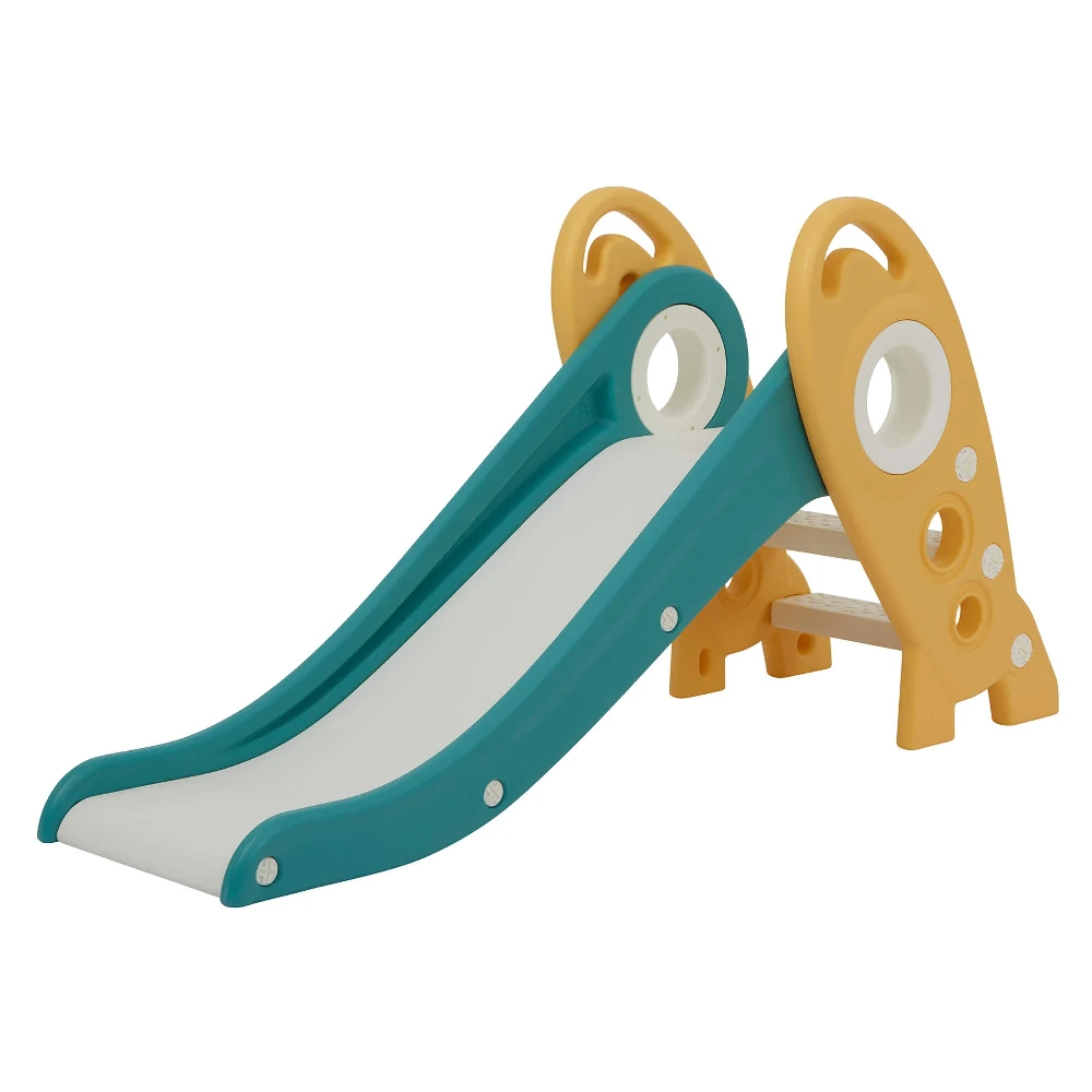 Liberty House Toys Green And Gold Kids Rocket Slide 12 Liberty House Toys Green And Gold Kids Rocket Slide - Image 10