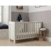 Tutti Bambini Alba Mini Cot Bed – White 2 Tutti Bambini Alba Mini Cot Bed – White -Baby Products Tutti Bambini Alba mini cot bed