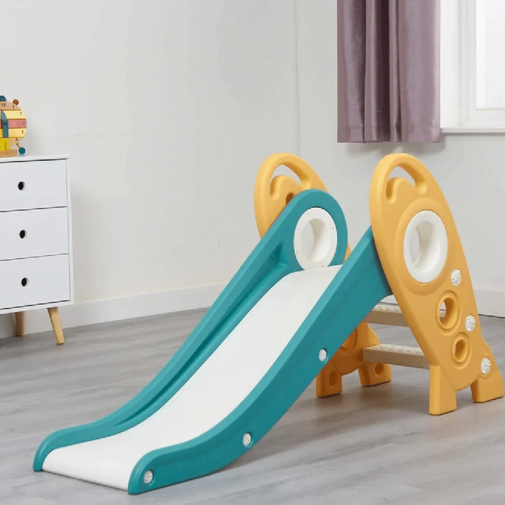 Liberty House Toys Green And Gold Kids Rocket Slide 3 Liberty House Toys Green And Gold Kids Rocket Slide