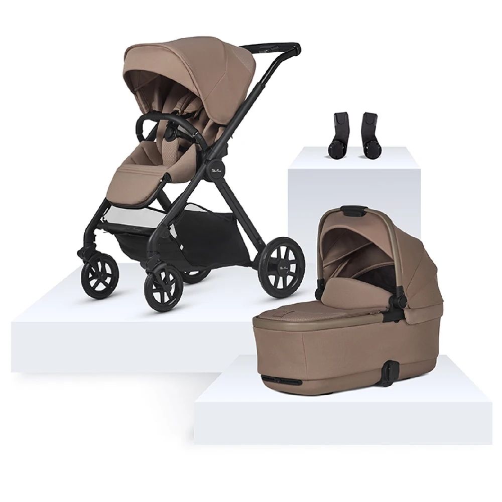 Silver Cross Reef 2 Pushchair And Carrycot Mocha 3 Silver Cross Reef 2 Pushchair And Carrycot Mocha