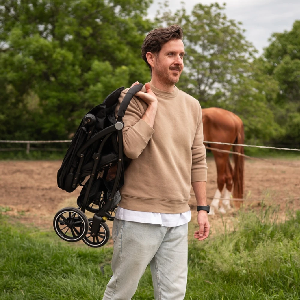 Lorelli Baby Stroller Fresh Black 4 Lorelli Baby Stroller Fresh Black - Image 2