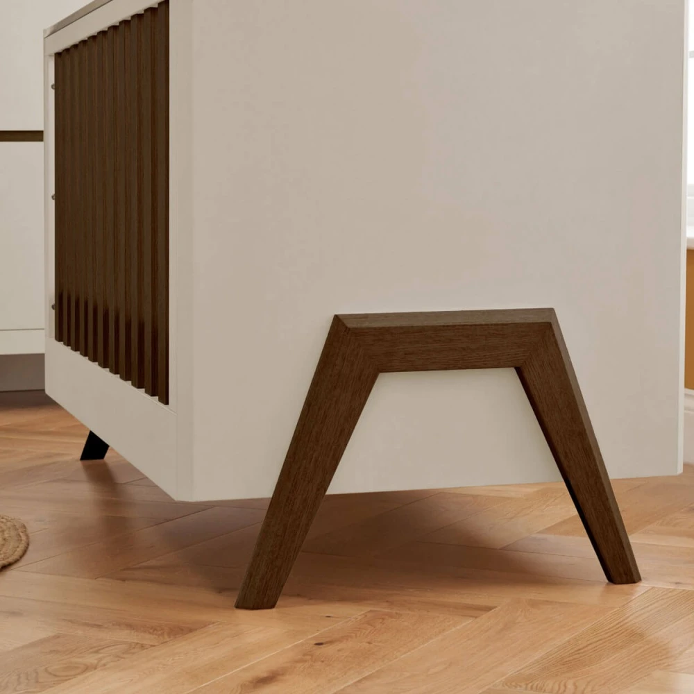 Tutti Bambini Fuori Cot Bed – Warm Walnut/White Sand 7 Tutti Bambini Fuori Cot Bed – Warm Walnut/White Sand - Image 5