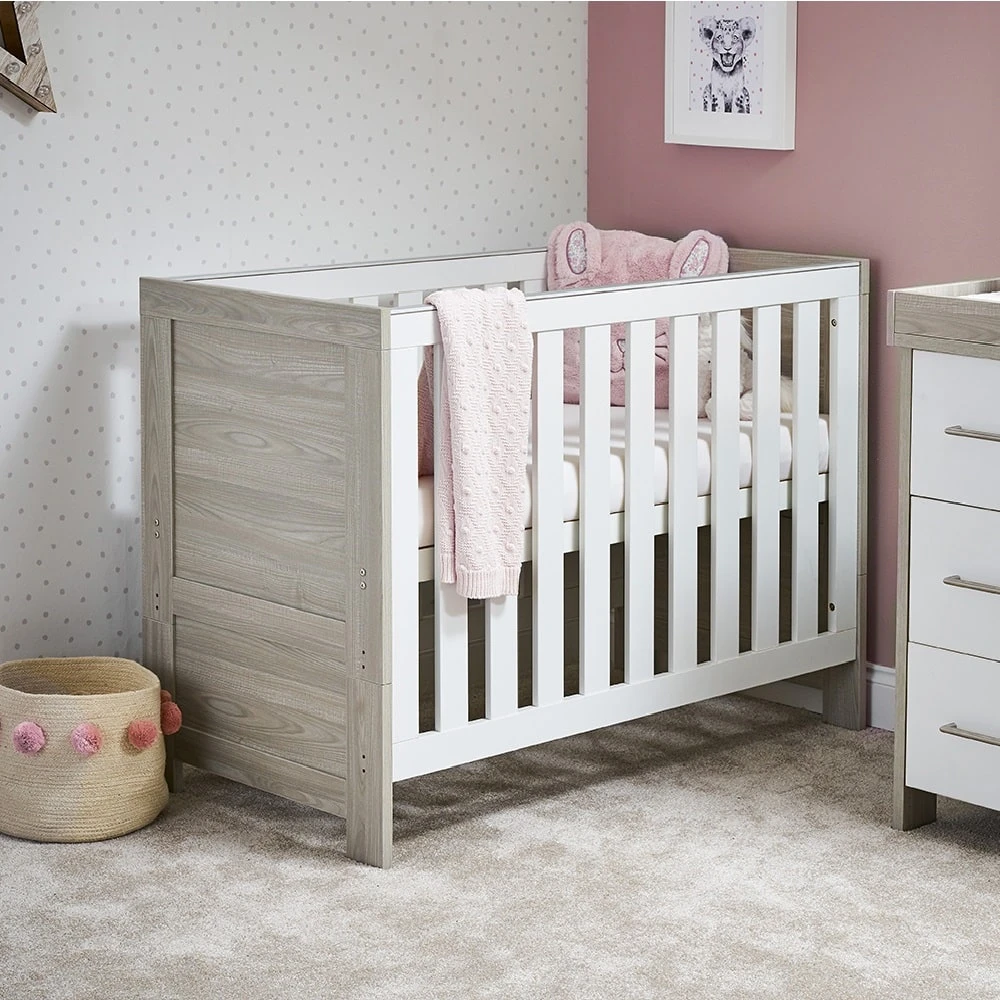 Obaby Nika Mini 3 Piece Nursery Room Set/Under Drawer – Grey Wash/White 12 Obaby Nika Mini 3 Piece Nursery Room Set/Under Drawer – Grey Wash/White - Image 10