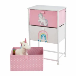 Liberty House Toys Unicorn 3 Drawer Kids Storage Chest -Baby Products YJYF