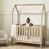 Tutti Bambini Casa Mini House Cot Bed – Harvest Oak 1 Tutti Bambini Casa Mini House Cot Bed – Harvest Oak -Baby Products ZASW34
