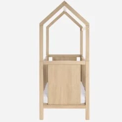 Tutti Bambini Casa Mini House Cot Bed – Harvest Oak -Baby Products ZSWE4